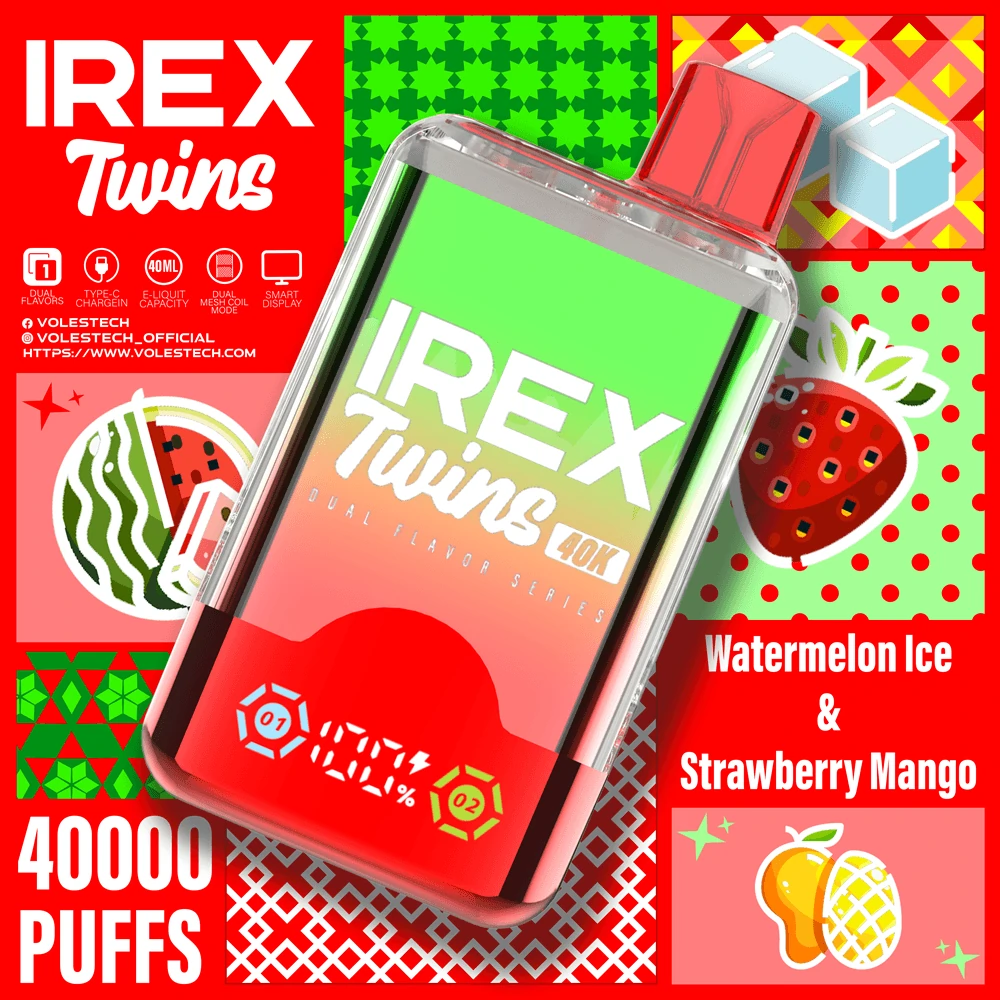 IREX Twins 40k Puffs 2In1