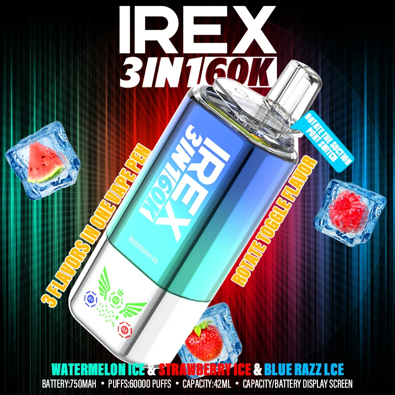 IREX 3in1 60k puffs Disposable vape pen